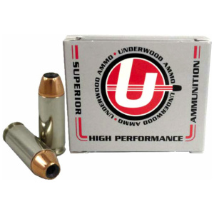 UNDERWOOD 10MM 135GR JHP - 20RD 10BX/CS