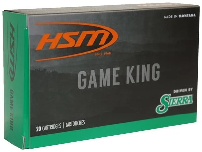 HSM 243 WIN 100GR GAME KING - 20RD 25BX/CS