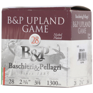B&P 28GA 2.75" 3/4OZ #6 - 1300FPS 25RD 10BX/CS