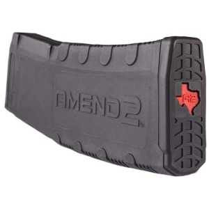 AMEND2 AR-15 MAGAZINE 5.56X45 - 30RD POLYMER BLACK TX EDITION