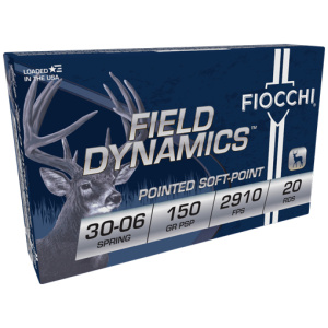 FIOCCHI 30-06 150GR PSP - 20RD 10BX/CS