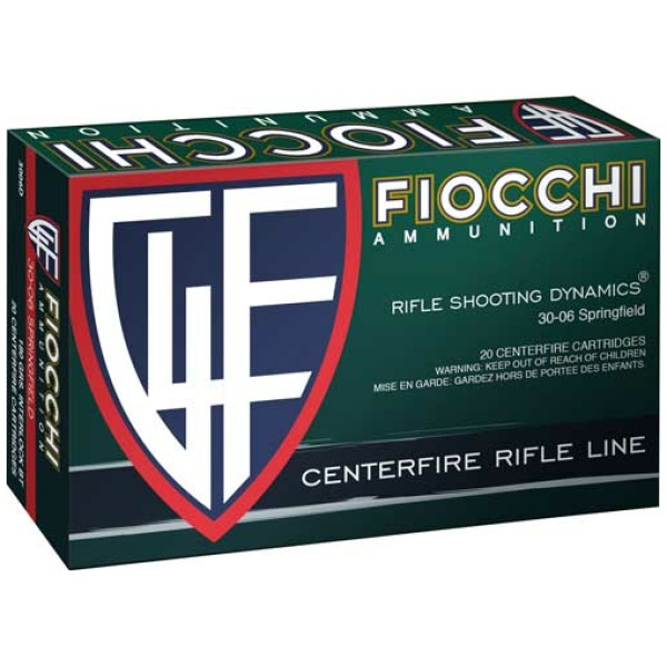FIOCCHI 30-06 180GR PSP - 20RD 10BX/CS