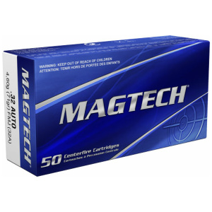 MAGTECH 32 ACP 71GR FMJ - 50RD 20BX/CS
