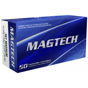 MAGTECH 357 MAG 158GR SJHP - 50RD 20BX/CS