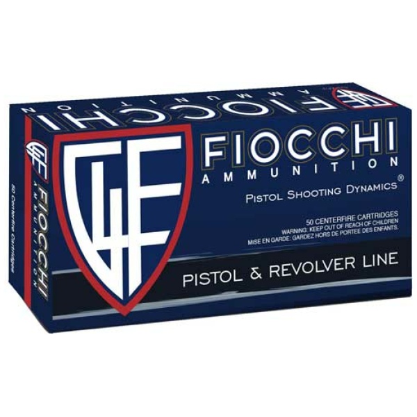 FIOCCHI 357 SIG 124GR FMJ - 50RD 20BX/CS