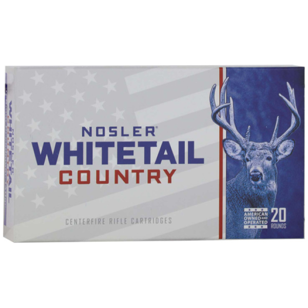 NOSLER WHITETAIL 350 LEGEND - 180GR LEAD NOSE 20RD 10BX/CS