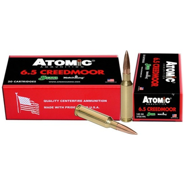 ATOMIC 6.5 CM MATCH 142GR HPBT - 20RD 10BX/CS