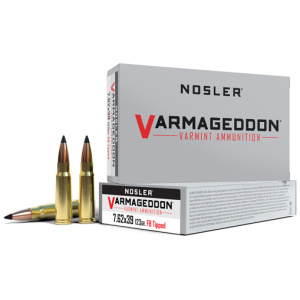 NOSLER VARMAGEDDON 7.62X39 - 123GR FBT 20RD 10BX/CS