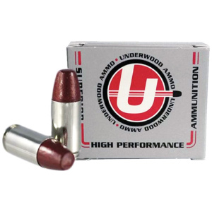 UNDERWOOD 9MM +P 147GR HARD - CAST LEAD-FN 20RD 10BX/CS