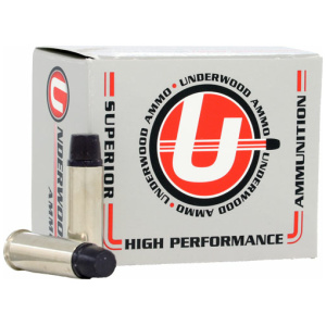 UNDERWOOD 44 SW SPECIAL 255GR - LEAD WADCUTTER 20RD 10BX/CS