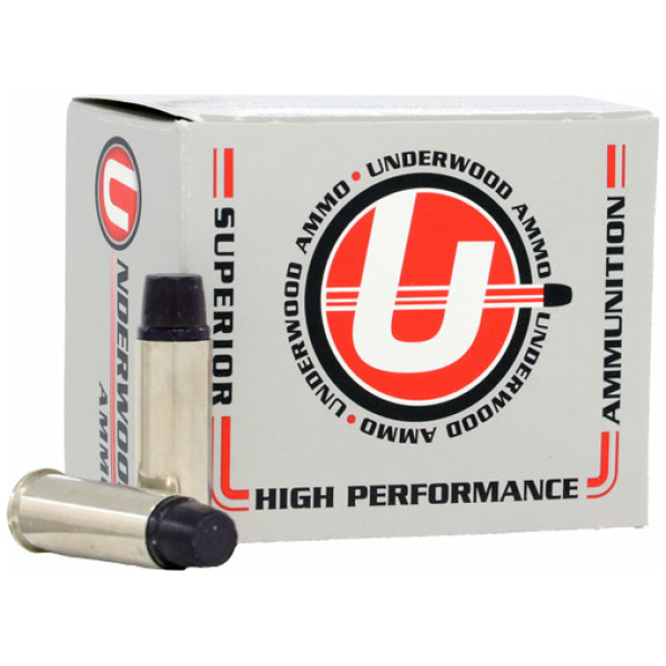UNDERWOOD 44 SW SPECIAL 255GR - LEAD WADCUTTER 20RD 10BX/CS