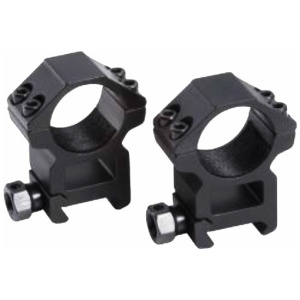 TRADITIONS RINGS TACTICAL 1" - 4 SCREW EXTRA HIGH MATTE BLACK
