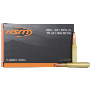 HSM 8MM MAUSER 195GR SOFT - POINT 20RD 20BX/CS