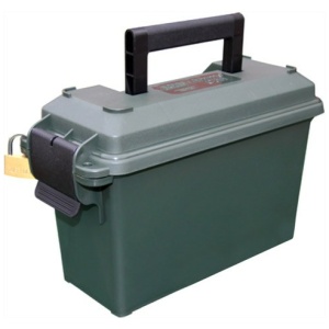 MTM 30 CALIBER AMMO CAN TALL - FOREST GREEN LOCKABLE
