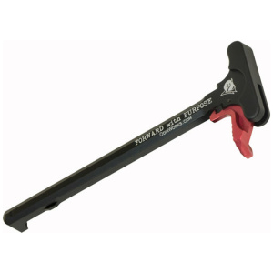 ODIN EXTENDED CHARGING HANDLE - RED FOR AR-15