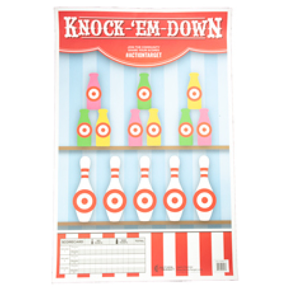 ACTION TGT KNOCKEM DOWN 100PK