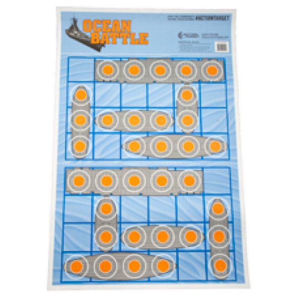 ACTION TGT OCEAN BATTLE 100PK