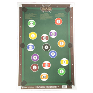 ACTION TGT BILLIARDS 100PK