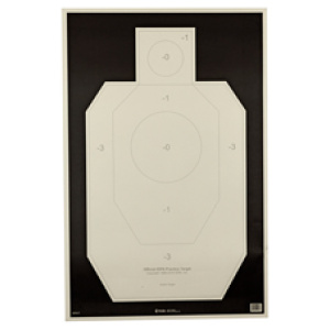 ACTION TGT IDPA PAPER 100PK