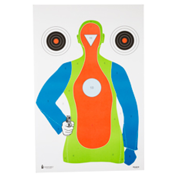 ACTION TGT HIVIS FLOR B 21E 100PK