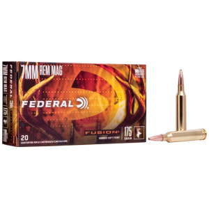 FEDERAL FUSION 7MM REM MAG - 175GR FUSION 20RD 10BX/CS