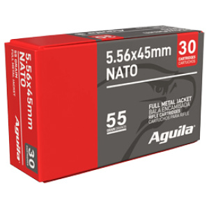 AGUILA 556NATO 55GR FMJ 30/2250