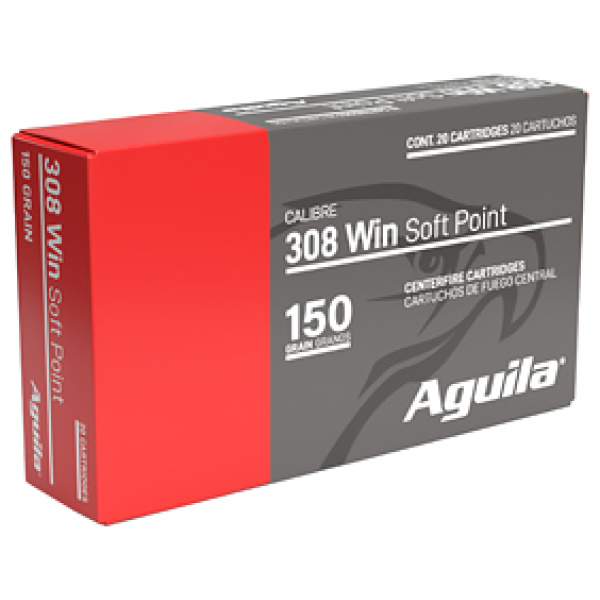 AGUILA 308WIN 150GR SP 20/200