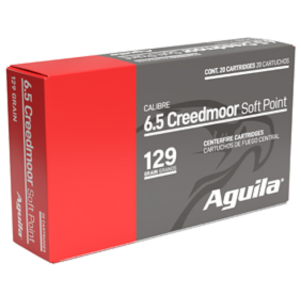 AGUILA 6.5 CREEDMOOR 129GR SP 20/200