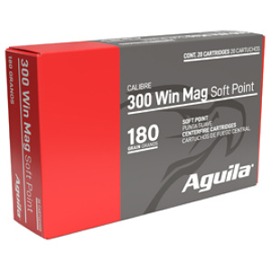 AGUILA 300 WIN MAG 180GR SP 20/200