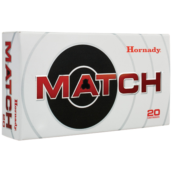 HORNADY MATCH 308 WIN 178GR - BTHP 20RD 10BX/CS