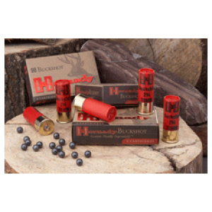 HORNADY 12GA 2.75" #4 BUCK - 24 PELLETS 10RD 10BX/CS