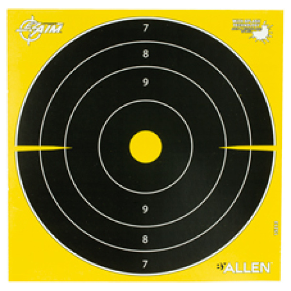 ALLEN EZ AIM 8"X8" BULLSEYE 25PK