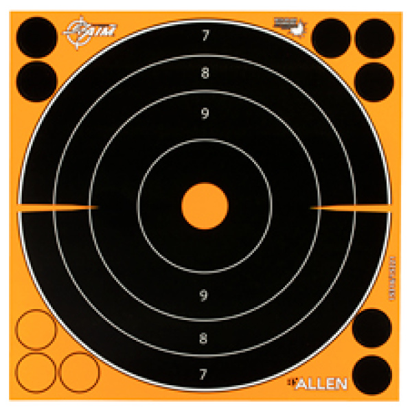 ALLEN EZ AIM 8"X8" BULLSEYE 30PK
