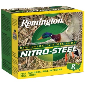 REMINGTON NITRO-STEEL 12GA 3" - #3 1-1/4OZ 1450FPS 25RD 10BX/C