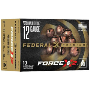 FEDERAL PREMIUM 12GA 2.75" - 00 BUCK FORCE X2 10RD 5BX/CS