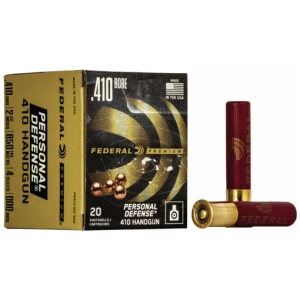 FEDERAL PREMIUM 410 2.5" 000 - BUCK 4 PELLETS 20RD 10BX/CS