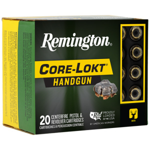 REMINGTON 357 MAG 180GR - CORE-LOKT JHP 20RD 10BX/CS