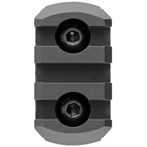 ARMASPEC PICATINNY RAIL COVERS - M-LOC 3 SLOT BLACK