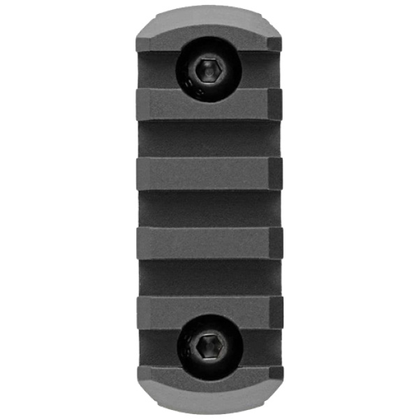 ARMASPEC PICATINNY RAIL COVERS - M-LOC 5 SLOT BLACK