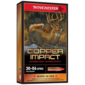 WINCHESTER COPPER IMPACT 30-06 - 150GR 20RD 10BX/CS