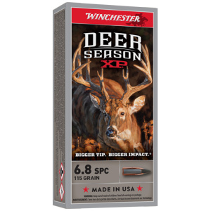 WINCHESTER DEER SEASON 6.8 SPC - 115GR EXTREME PT 20RD 10BX/CS