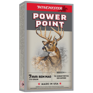 WINCHESTER SUPER-X 7MM REM MAG - 175GR POWER POINT 20RD 10BX/CS