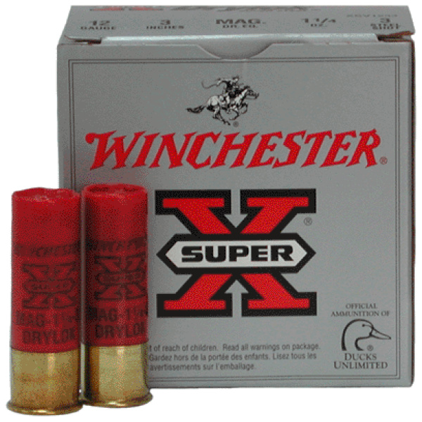 WINCHESTER DRYLOK 12GA 3" - 1-1/4OZ #3 25RD 10BX/CS