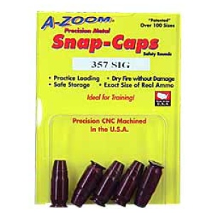 AZOOM SNAP CAPS 357SIG 5/PK