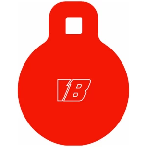 BASH TARGET AR500 GONG TARGET - ROUND 3"-5/16" THICK