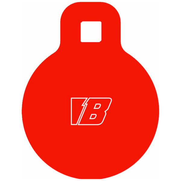 BASH TARGET AR500 GONG TARGET - ROUND 3"-5/16" THICK