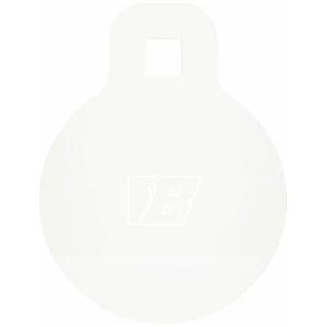 BASH TARGET AR500 GONG TARGET - ROUND 3"-3/8" THICK