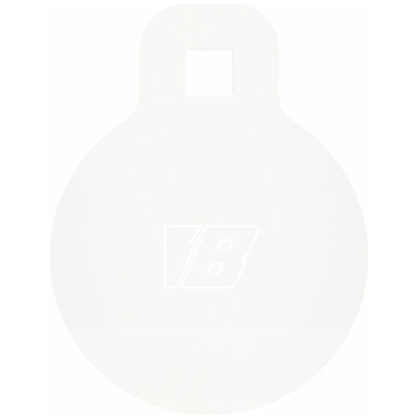 BASH TARGET AR500 GONG TARGET - ROUND 3"-3/8" THICK