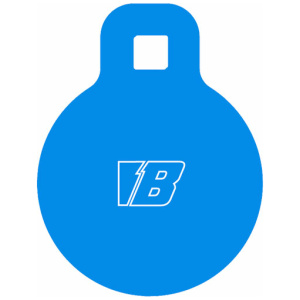BASH TARGET AR500 GONG TARGET - ROUND 3"-1/2" THICK