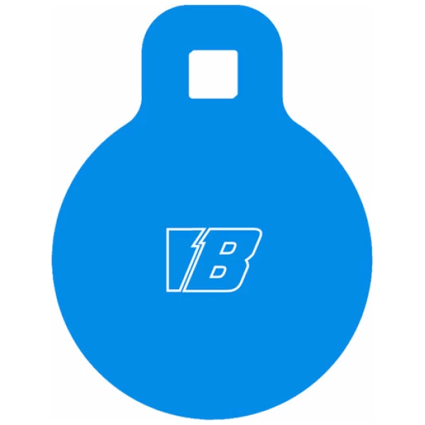 BASH TARGET AR500 GONG TARGET - ROUND 3"-1/2" THICK
